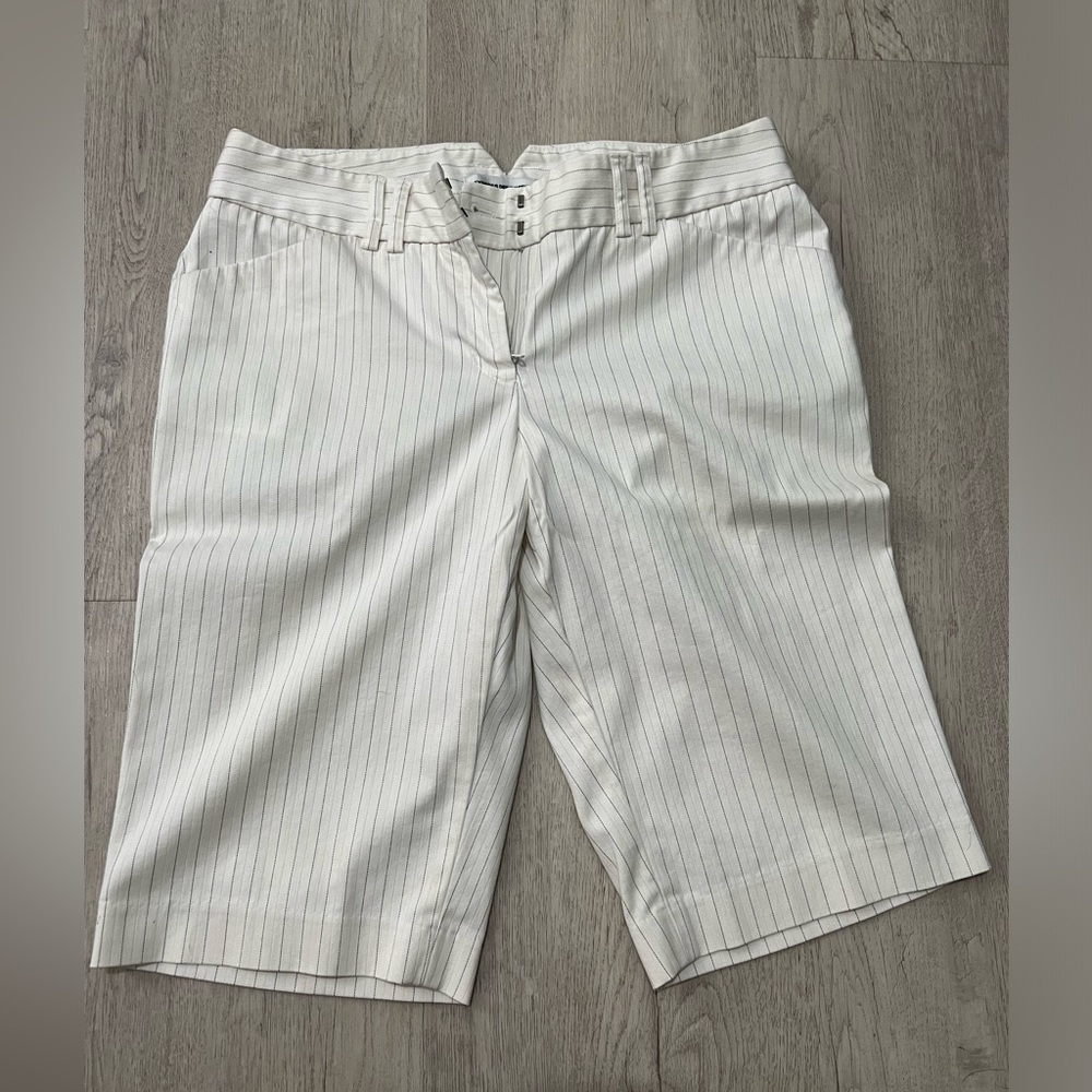 White Express dress long shorts